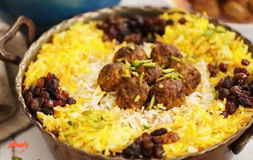 دستور تهیه رشته پلو با گوشت