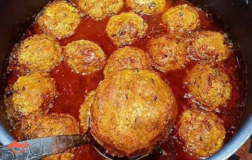 طرز تهیه و دستور پخت کوفته تبریزی با گوشت و مرغ