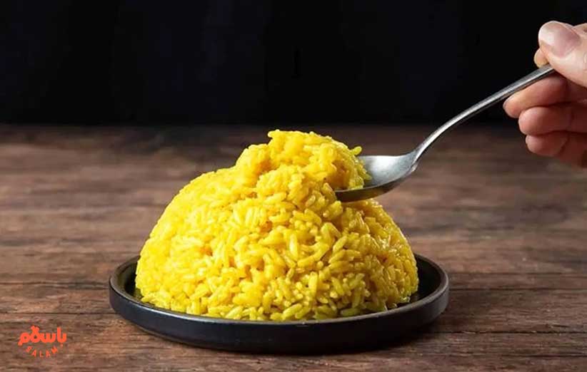 طرز تهیه ته دیگ زعفرانی بدون تخم مرغ