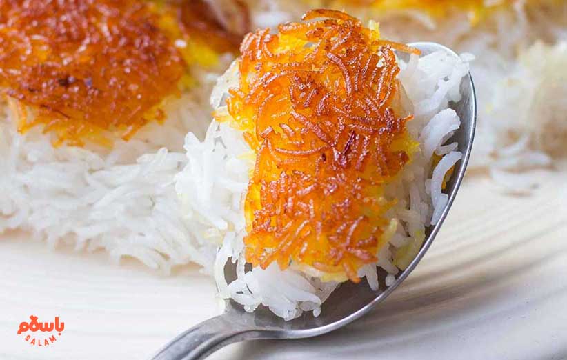 نکات و فوت و فن های طرز تهیه ته دیگ زعفرانی