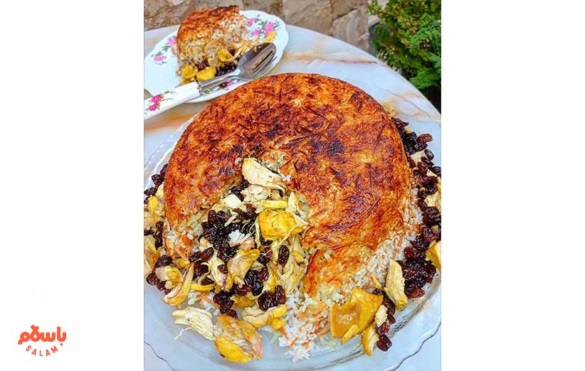 طرز تهیه رشته پلو با مرغ