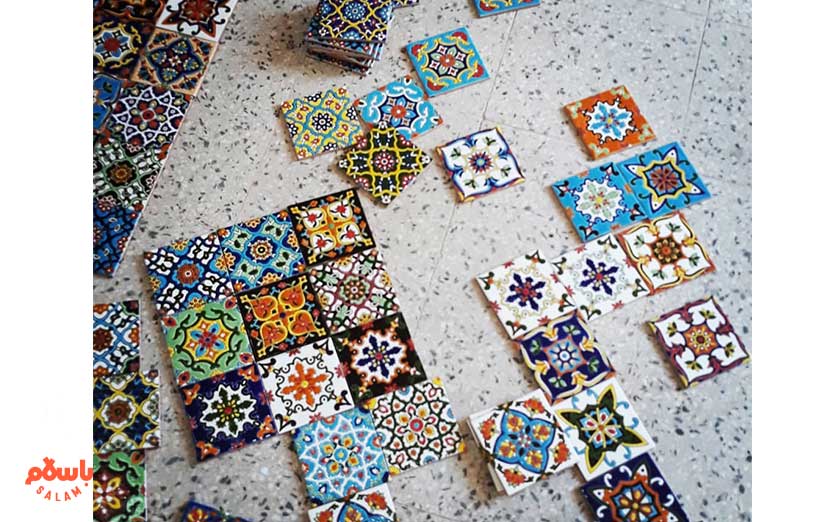 کاشی کاری هفت رنگ