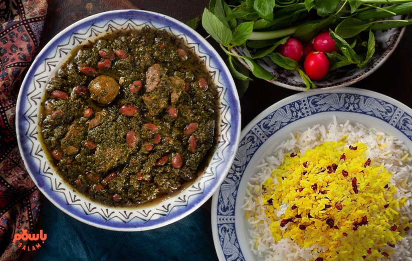 طرز تهیه قورمه سبزی نذری
