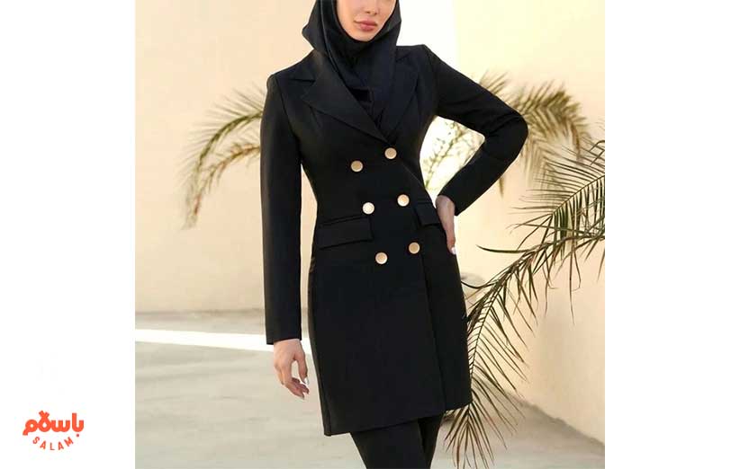 پارچه کرپ مازراتی برای کت و شلوار زنانه