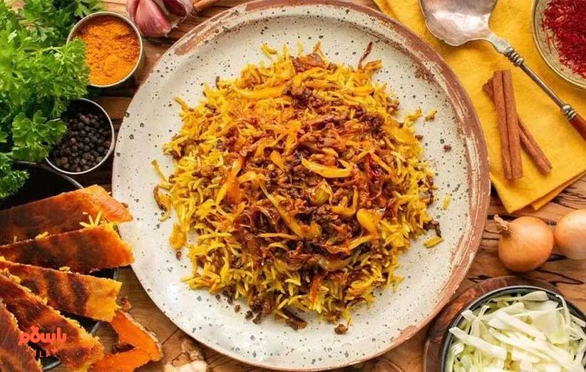 نکات اولیه طرز تهیه کلم پلو تهرانی با گوشت یا مرغ