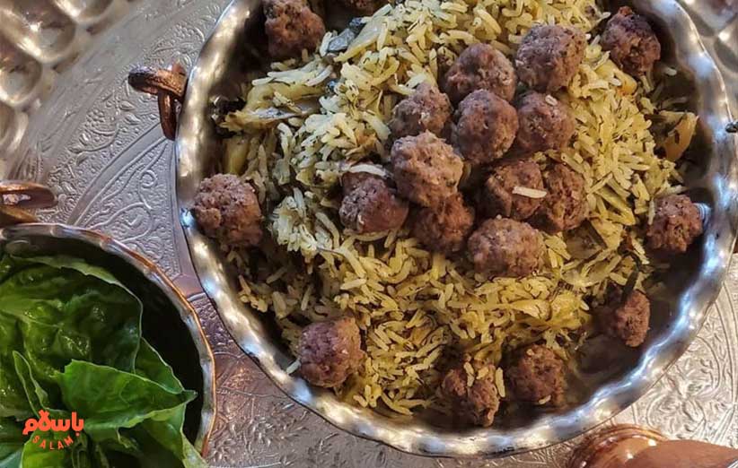 کلم پلو تهرانی لذیذ با دستور پخت رستورانی