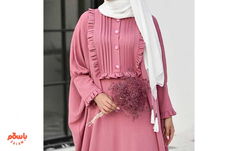 پارچه کرپ اسکاچی برای مانتو عبایی