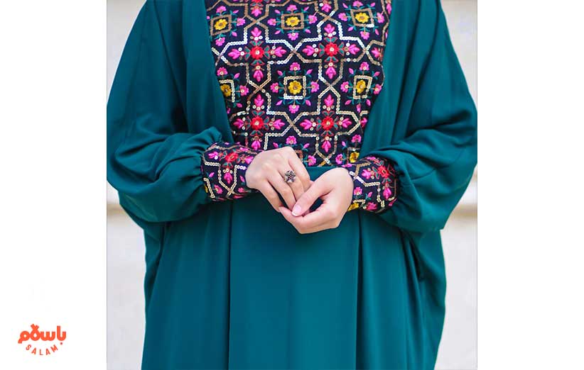 پارچه کرپ کره برای مانتو عبایی