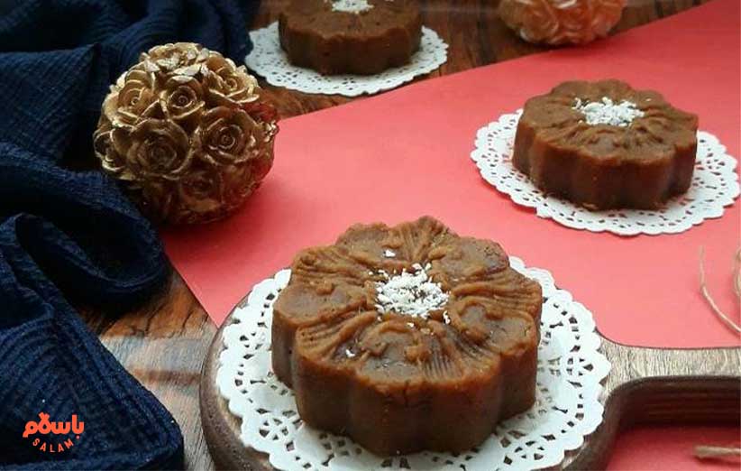 دستور پخت حلوا خرما قالبی