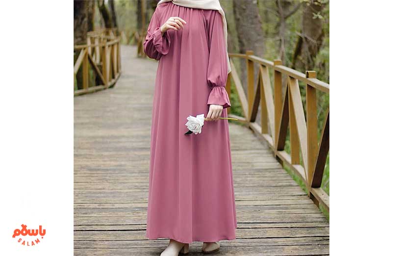 پارچه کرپ الیزه برای مانتو عبایی