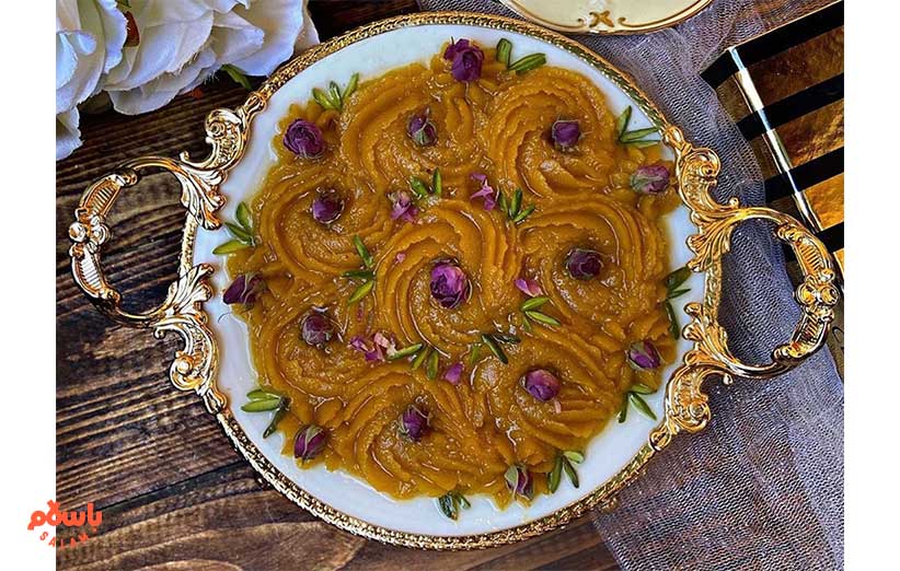 دستور پخت حلوا خرما مجلسی
