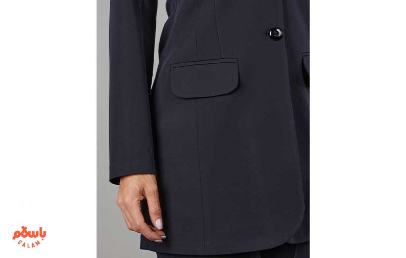 مدل کت و شلوار زنانه با پارچه کرپ فیونا