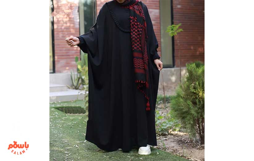 پارچه مناسب انواع مانتو عبایی + مقدار پارچه لازم