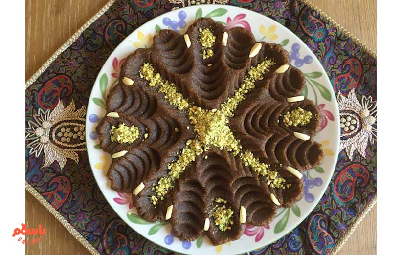 دستور پخت حلوا خرما ساده خانگی