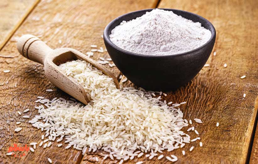 طرز تهیه آرد برنج با برنج نیم دانه