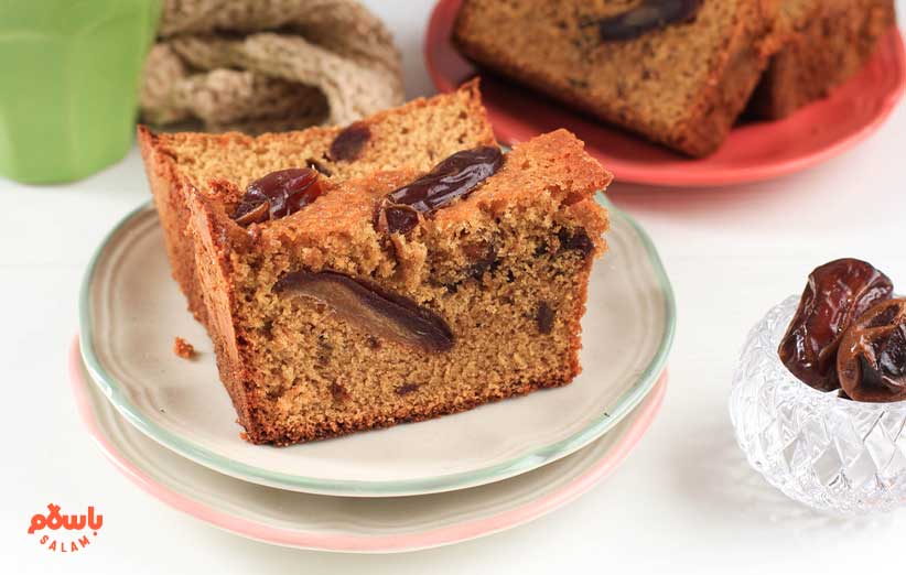 مواد لازم کیک خرمایی