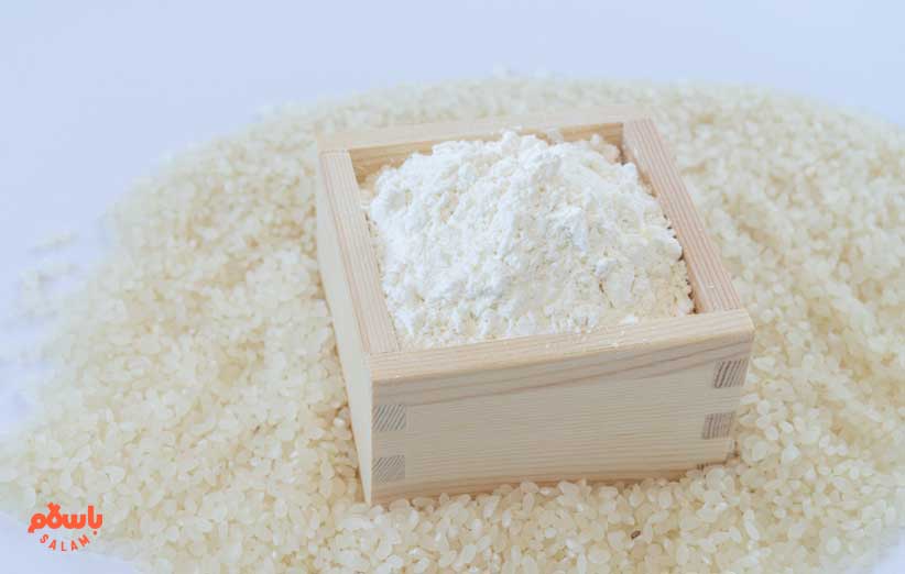 مراحل تهیه آرد برنج خانگی