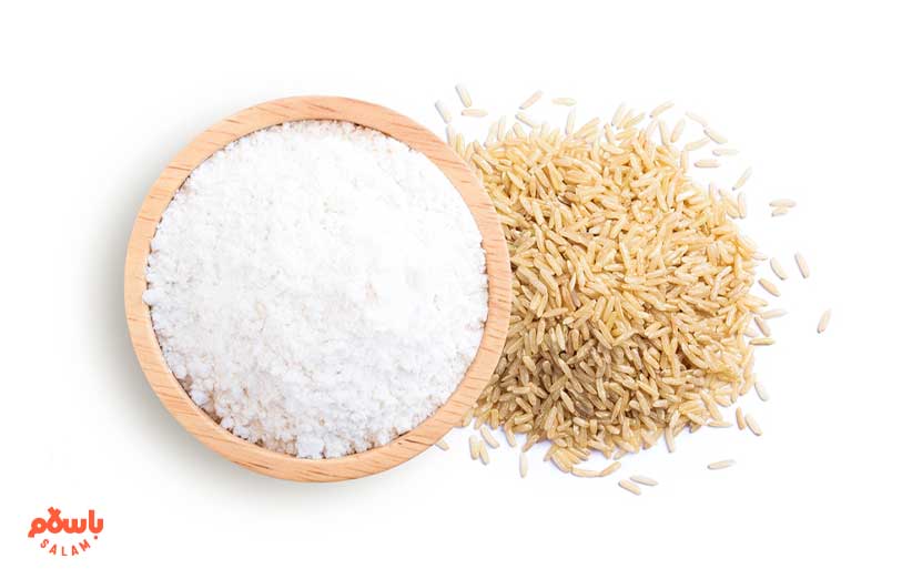 طرز تهیه آرد برنج با برنج خیس