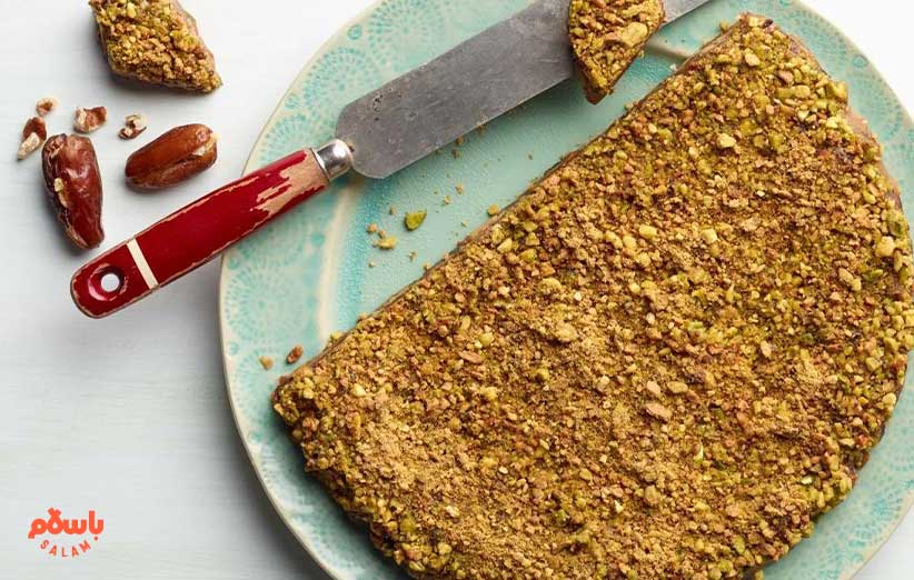 طرز تهیه رنگینک خرما ساده خانگی
