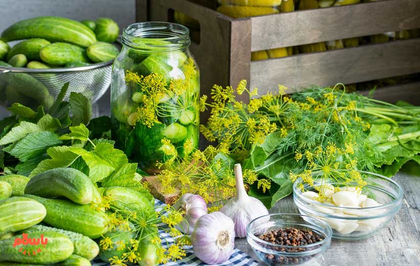مراحل خیارشور سرکه ای خانگی