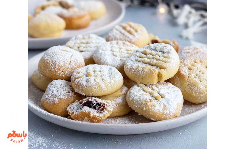 طرز تهیه کلوچه خرمایی گردویی