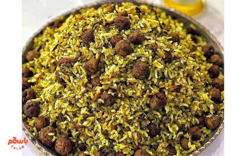 کلم پلو شیرازی