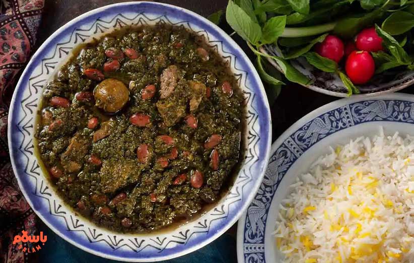 خورش قرمه سبزی