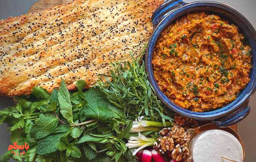 املت گوشت چرخ‌کرده