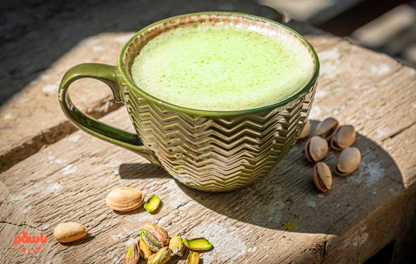مواد لازم شیر پسته ساده خانگی