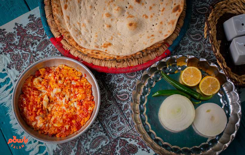املت گوجه فرنگی