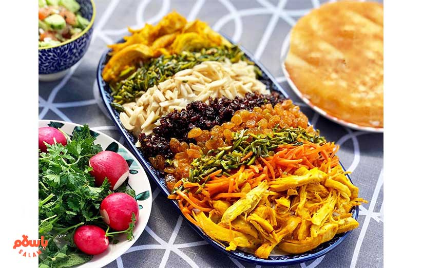 انواع پلو مجلسی