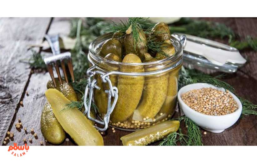 طرز تهیه خیارشور خانگی با نخود خام