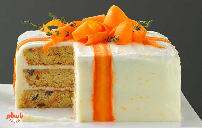 طرز تهیه کیک هویج و گردو ساده (2 تا 20 نفر)