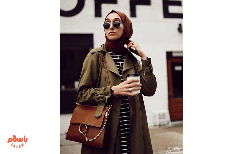 استایل پاییزی با حجاب