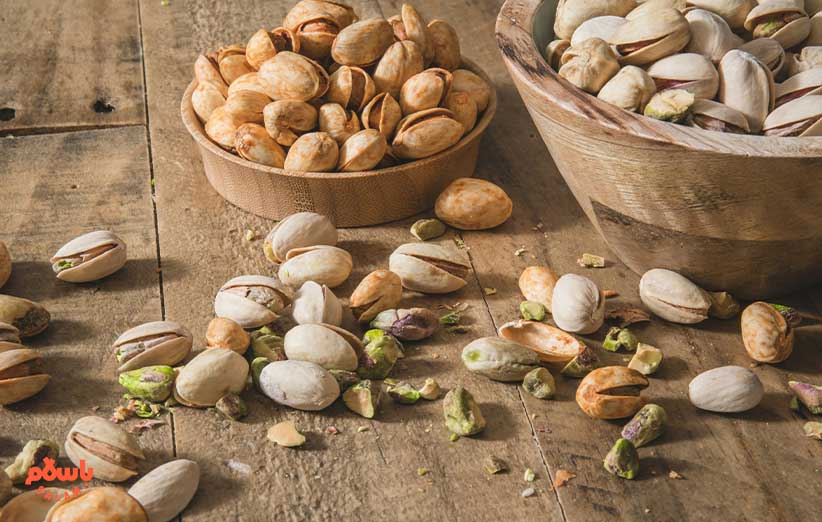 تاثیر پسته خام و شور در چاقی و لاغری