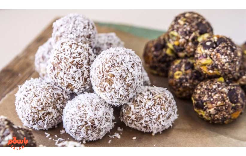 طرز تهیه ترافل خرما و گردو