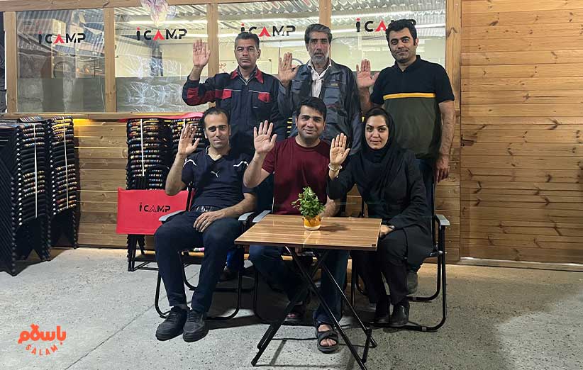 صندلی عمه به کمپ می‌رود