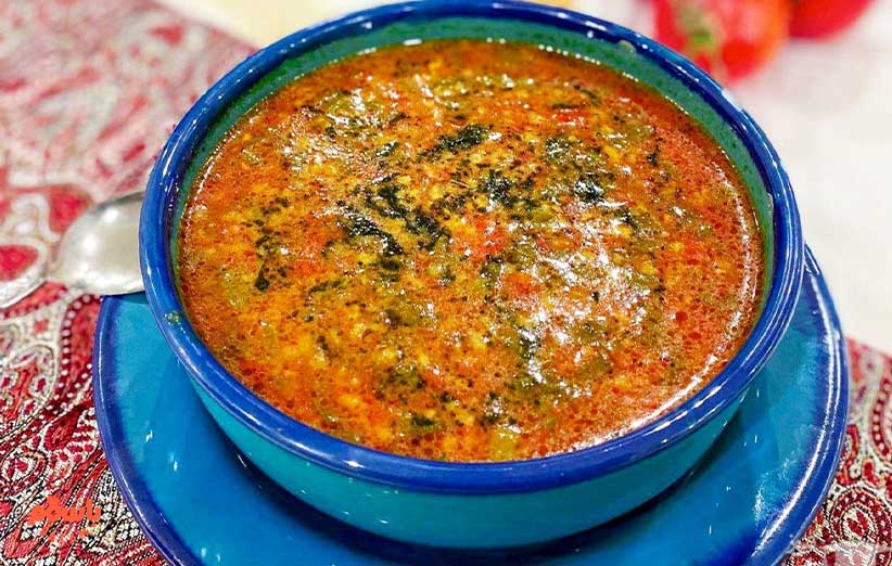 ۴۰. آش گوجه فرنگی
