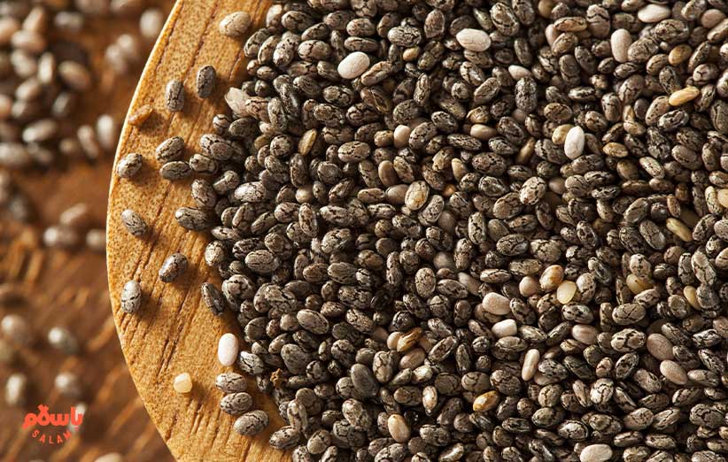 مصرف دانه چیا با ناهار