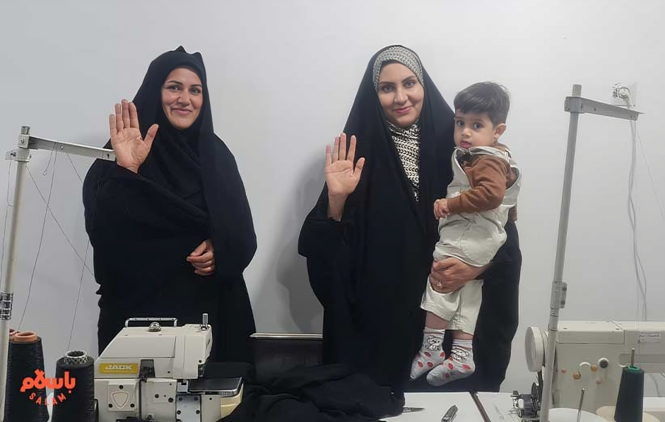 این چادر مامان‌دوزه!