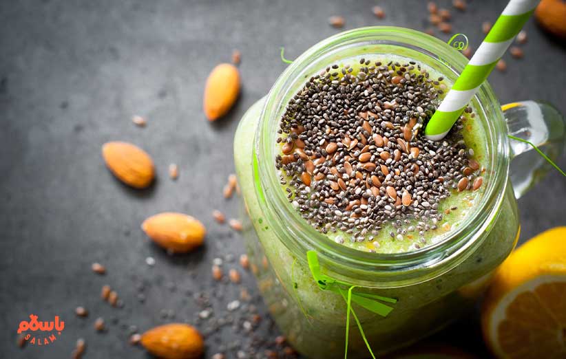 اسموتی دانه چیا برای لاغری