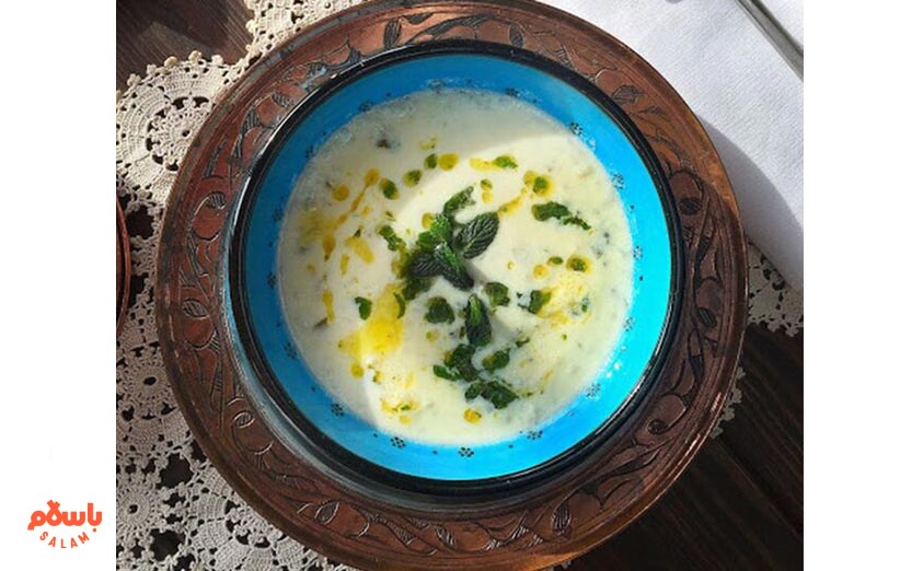 طرز تهیه آش ماست شیرازی