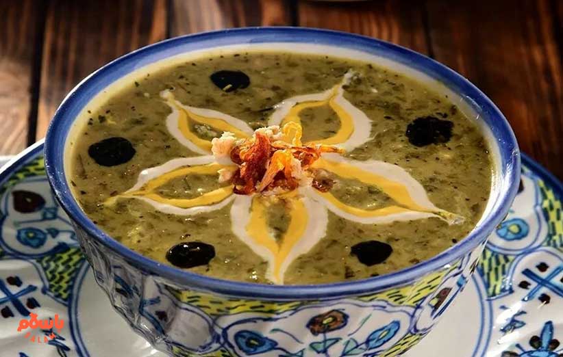 طرز تهیه آش گندم همدان