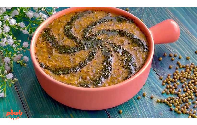 مراحل تهیه آش ماش و شلغم
