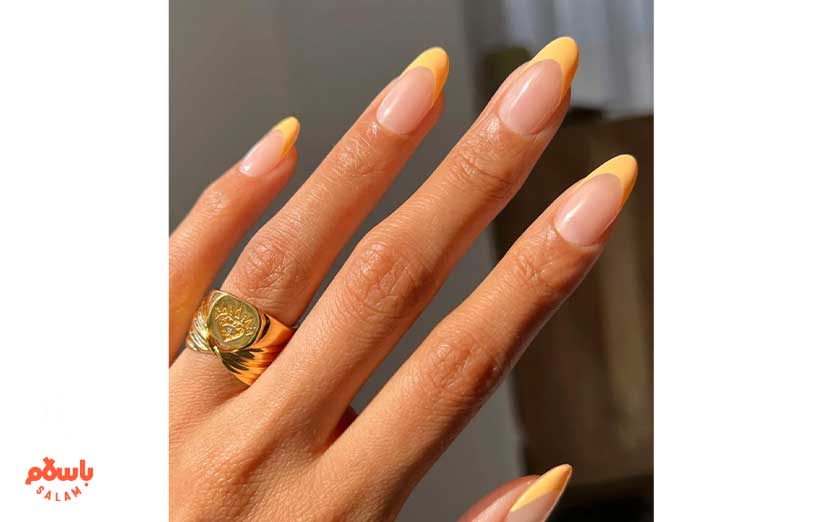 طرح ناخن پاییزی شیک و اسپرت