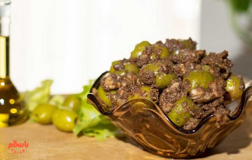 مراحل تهیه زیتون پرورده لبنانی