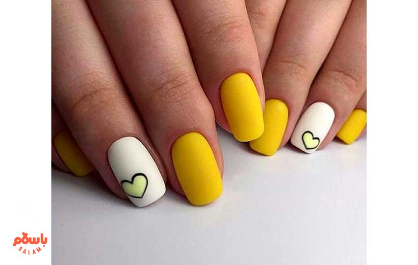 طرح ناخن پاییزی شیک و اسپرت