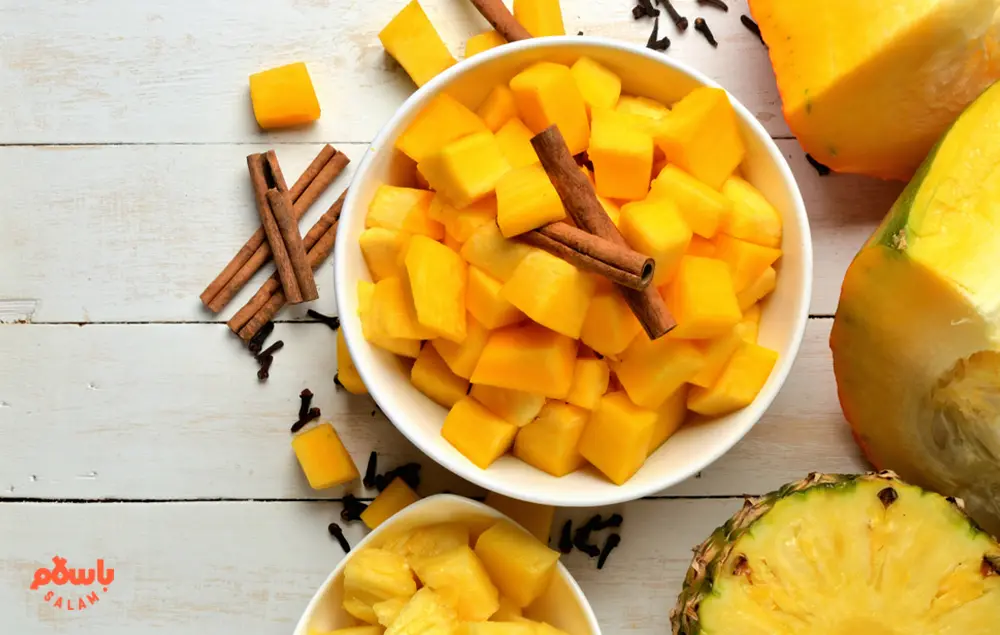 انواع طرز تهیه کمپوت خانگی آناناس+ بدون شکر و خواص