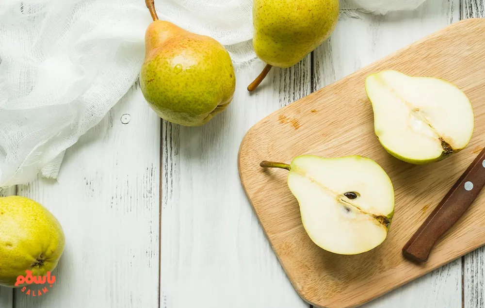 طرز تهیه کمپوت گلابی برای مدت طولانی