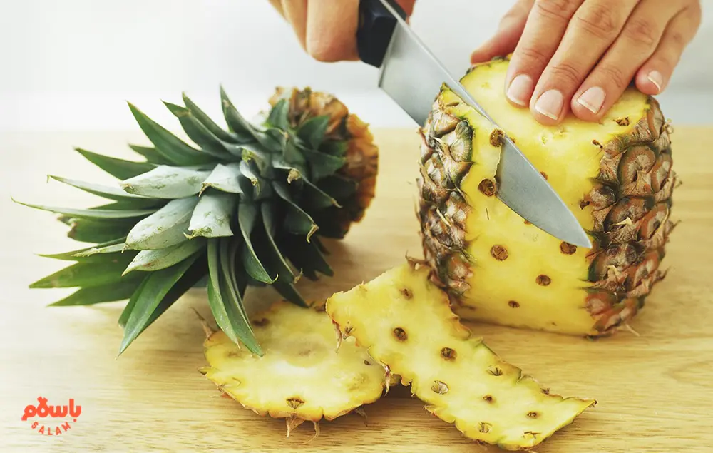 مراحل تهیه کمپوت آناناس خانگی